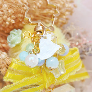 Clear Sunflower Miruku ミルク Carton Charm
