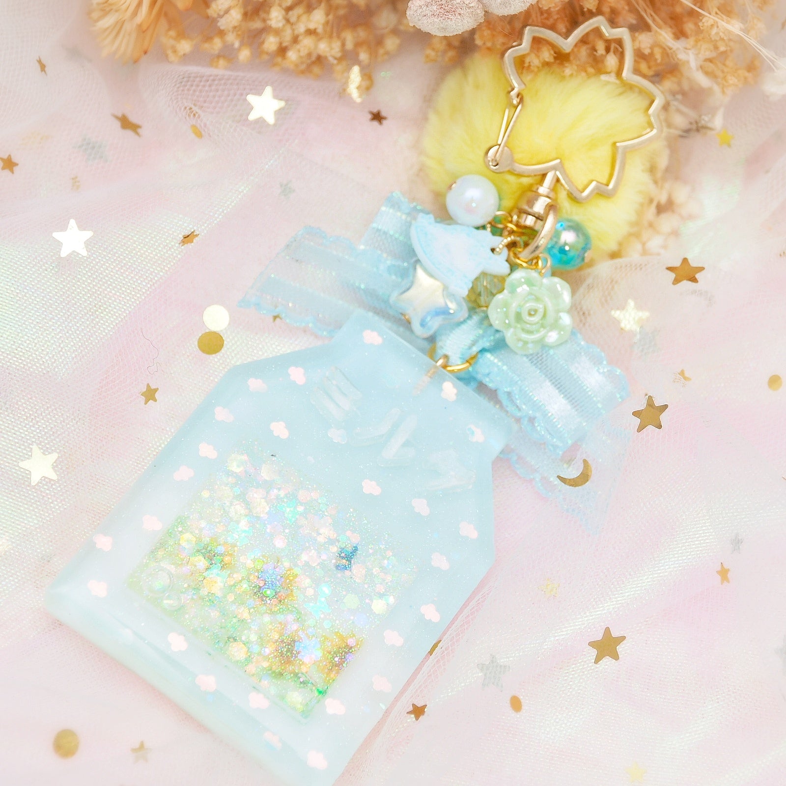 Sunflower Miruku ミルク Carton Charm