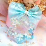 Icy Snowflake Iridescent Shaker (Interchangeable Ornament Charm)