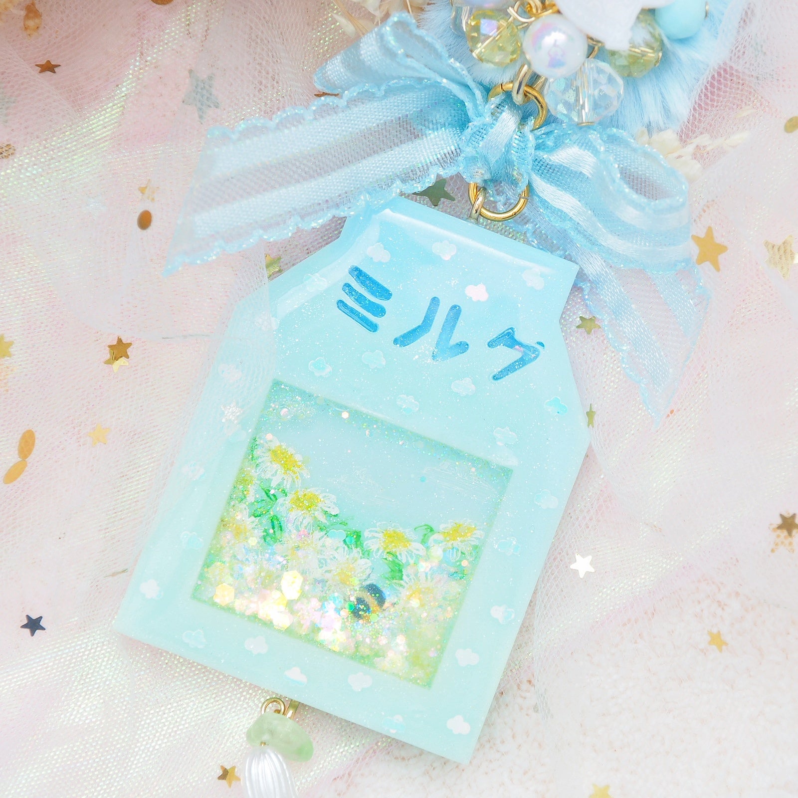Daisy Miruku ミルク Carton Charm