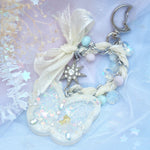 Dream Lace Butterfly with braided chain (Snow White)