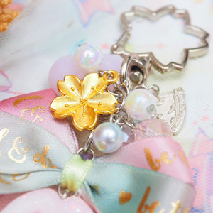 Blushing Sakura Shaker Charm