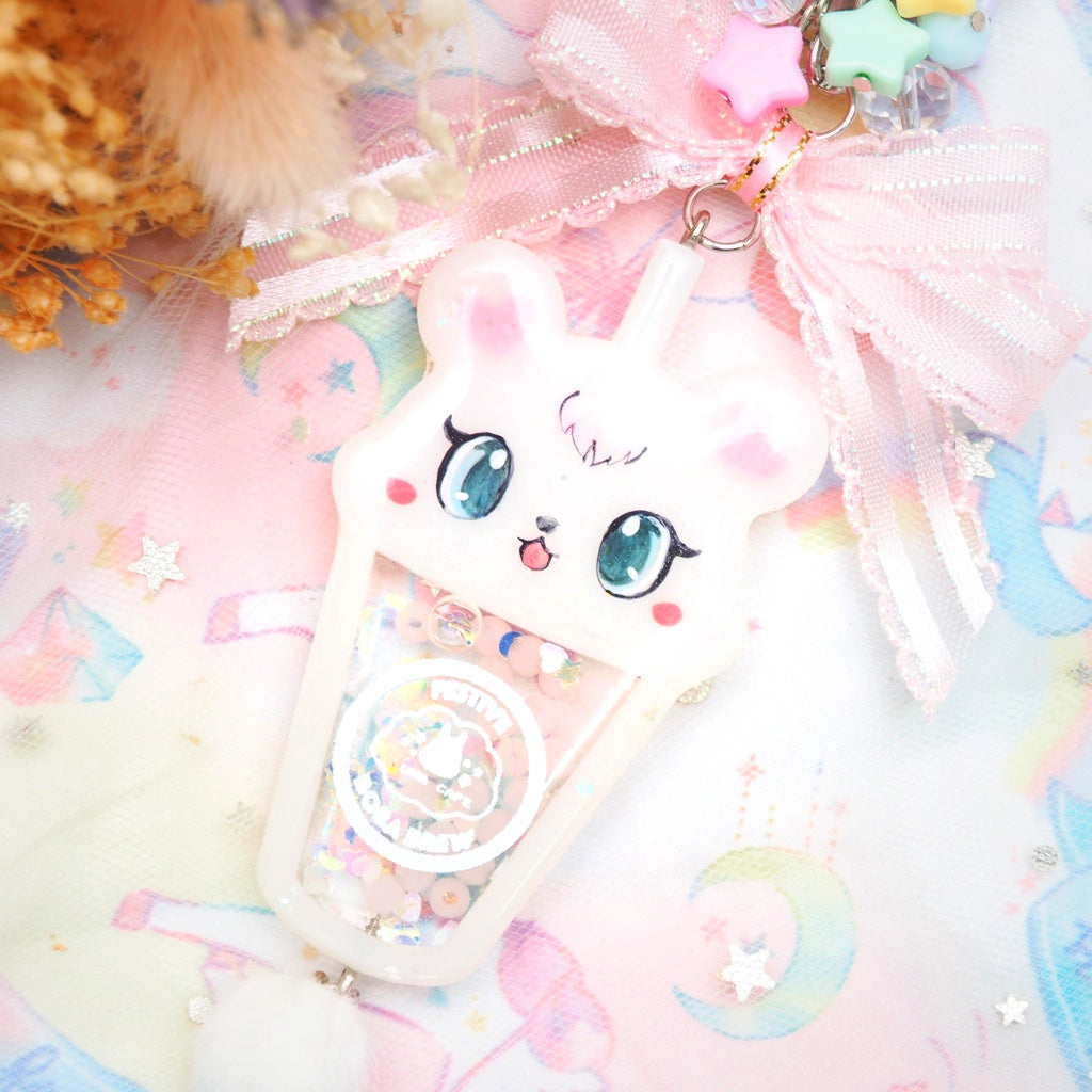 Kawaii Pet Boba Shaker Charm (Big)