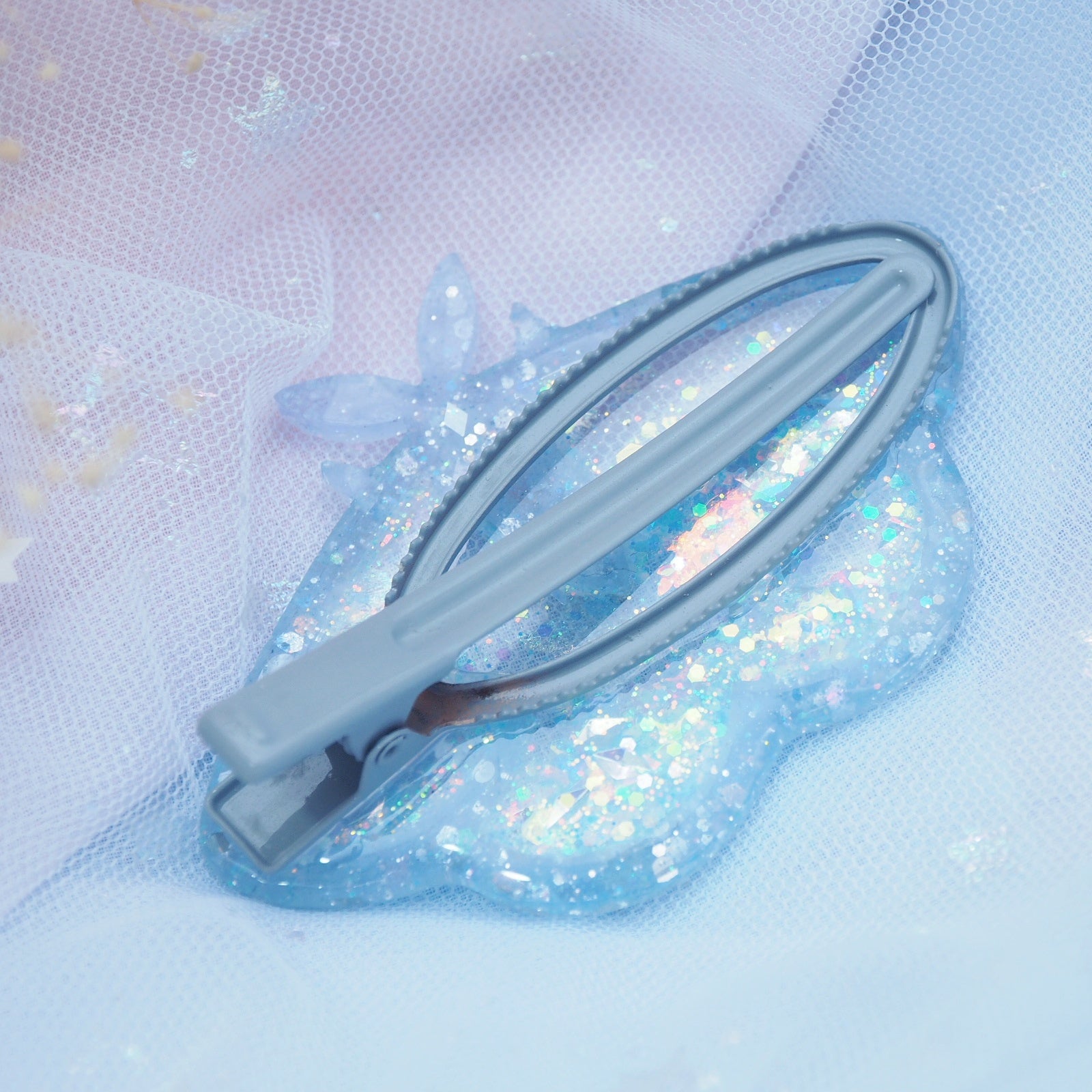 Bejewelled Lepidopthera Shaker Barette