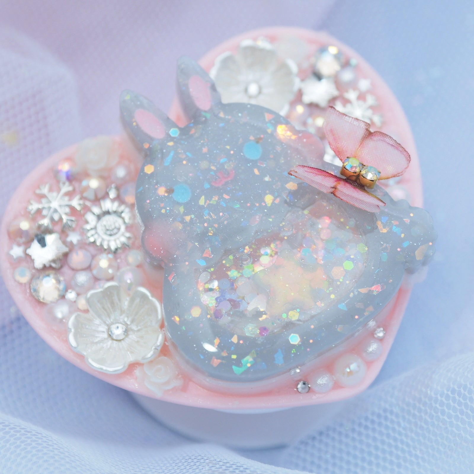 Bunbun Butterfly Heart Grip