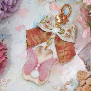 Siamese Fairy Bun with Embroidered Bow