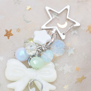 Mint Fade Ghostie Bun Charm