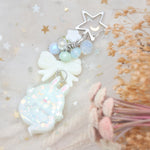 Mint Fade Ghostie Bun Charm