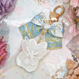 Snowdrop Fairy Bun with Embroidered Bow