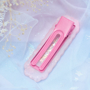 Pinky Snow Barette (Cloud Bar)