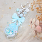 Blue Smoke Ghostie Bun Charm
