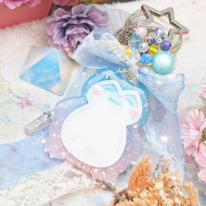 Opal Starlight Boba Belly Chunky Charm with star carrier (Glowing)