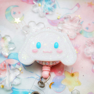 Cinnamoroll Badge Reel (pink)