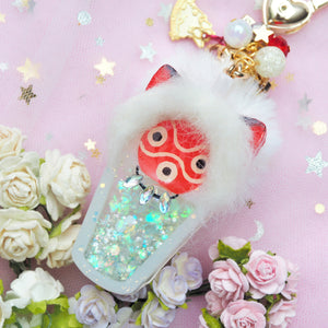Mononoke Hime Mask Shaker Charm (Smol)