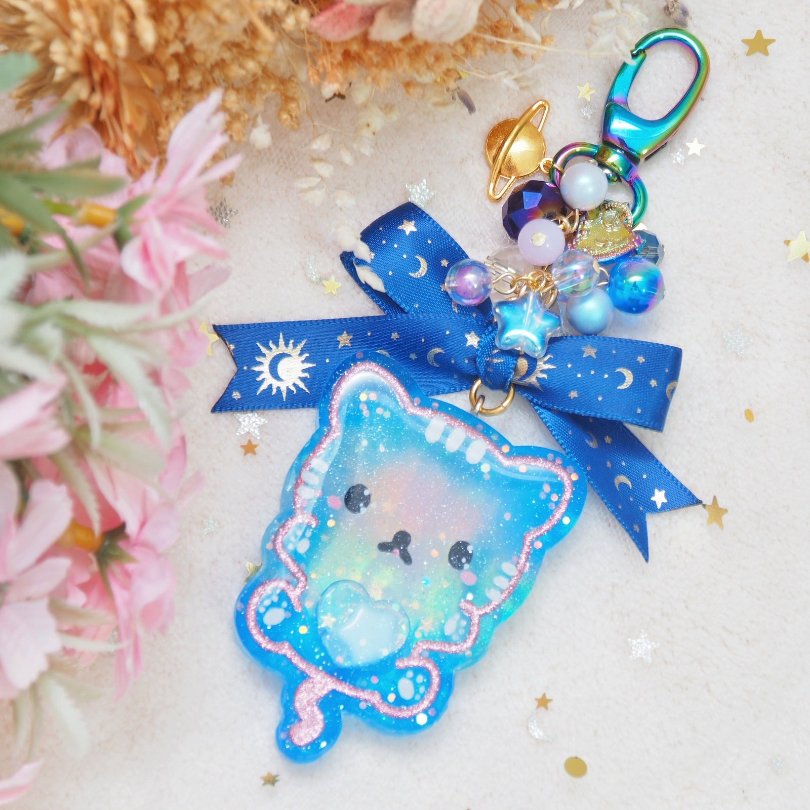 Aurora Cat MultiGlow Charm