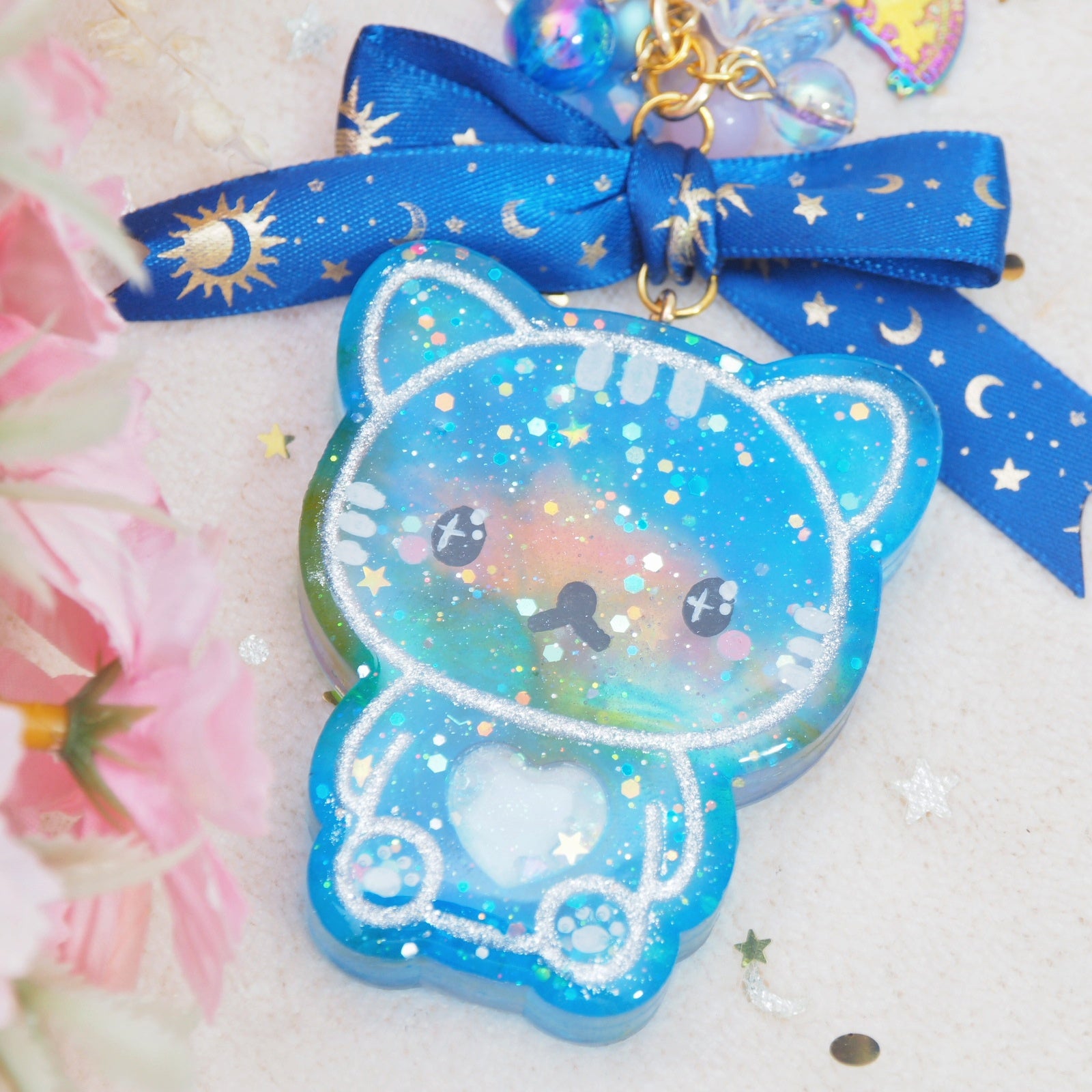 Cosmicat Cat MultiGlow Charm