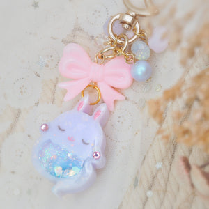 Grape Soda Ghostie Bun Charm