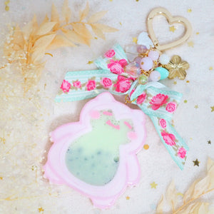 Sakura Matcha Boba Belly Chunky Charm