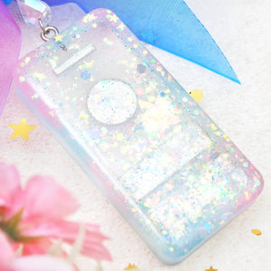 Silver Chrome Magical Bathtoken Multiglow Charm
