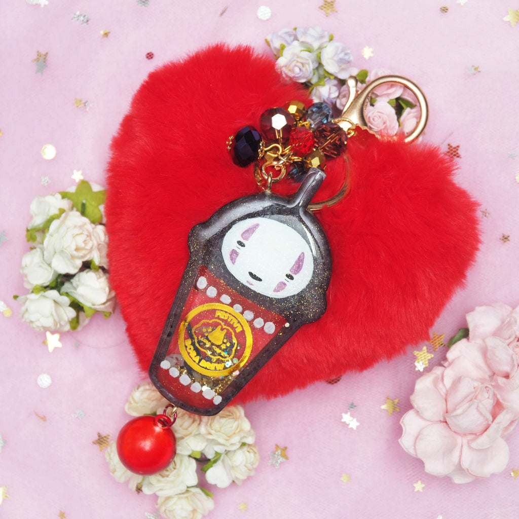 No Face Double-sided Shaker Charm (Big)