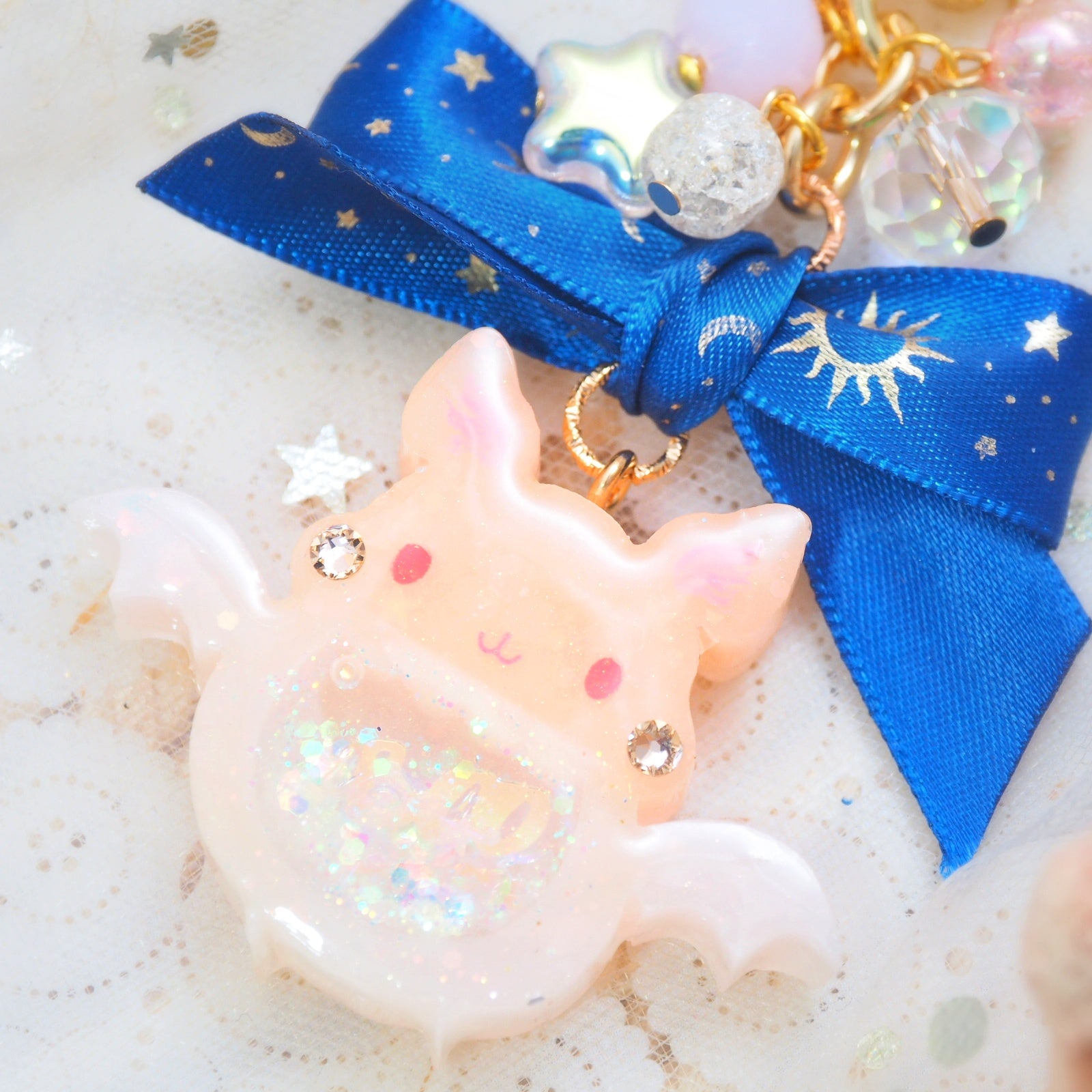 Orange Fade Froot Bat Charm