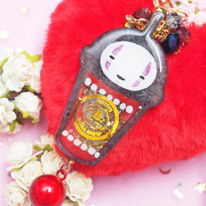 No Face Double-sided Shaker Charm (Big)