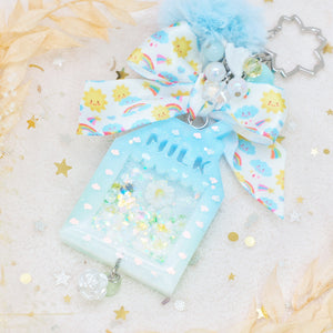 Daisy Milk Carton Charm