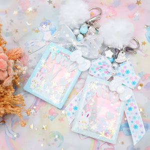Snowbunny Pocky Shaker Charm