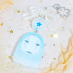 Fading Blue Kaonashi with glowing face Charm