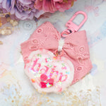 Cherry Baby Heart Charm