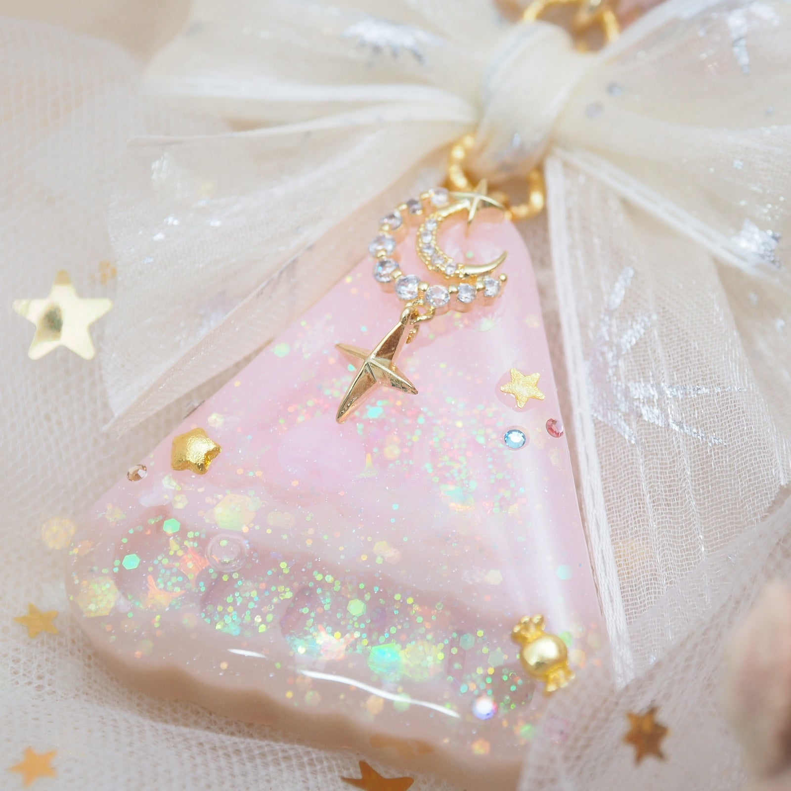 Take me to the Moon Apollo Charm