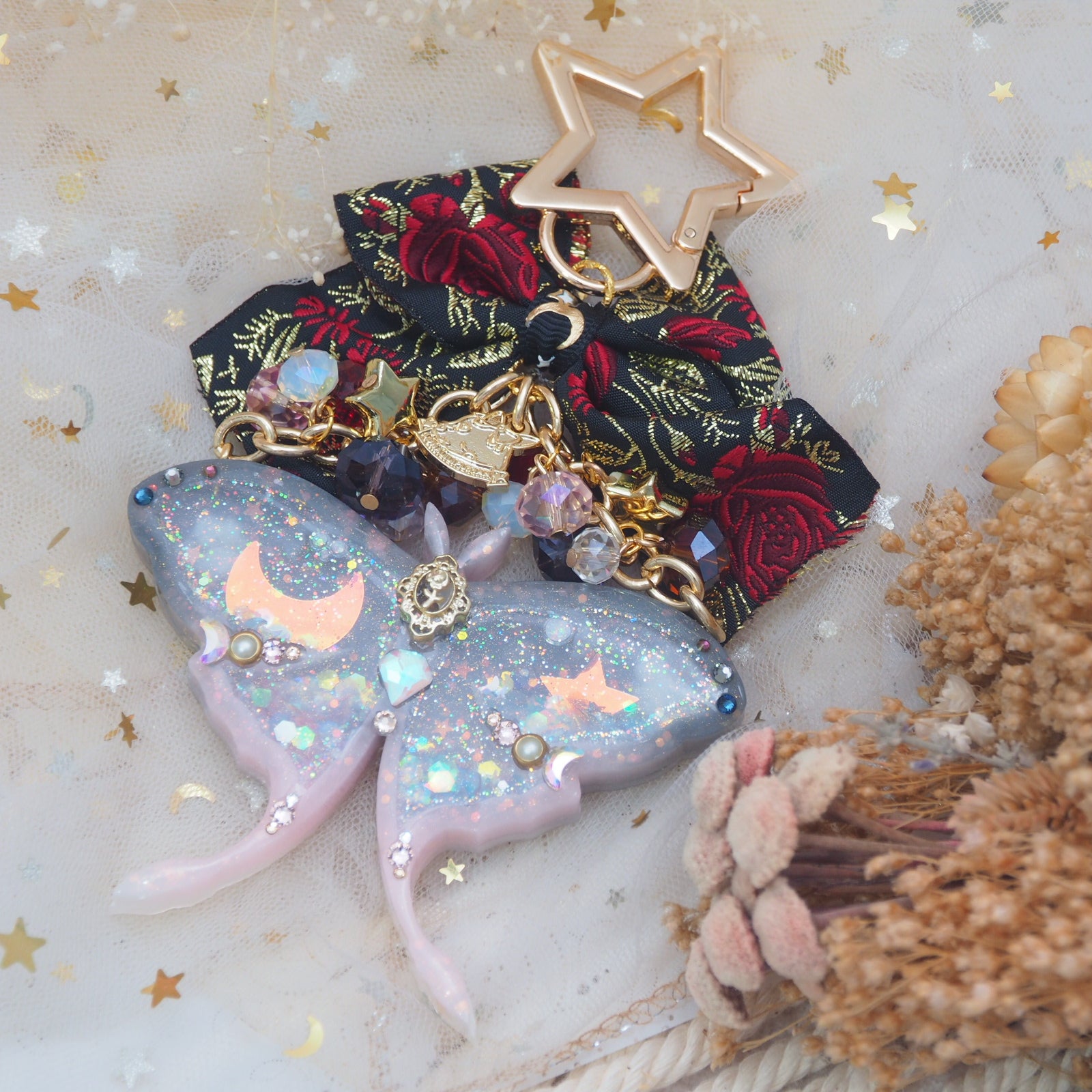 Sylvan Spells Luna Moth Charm