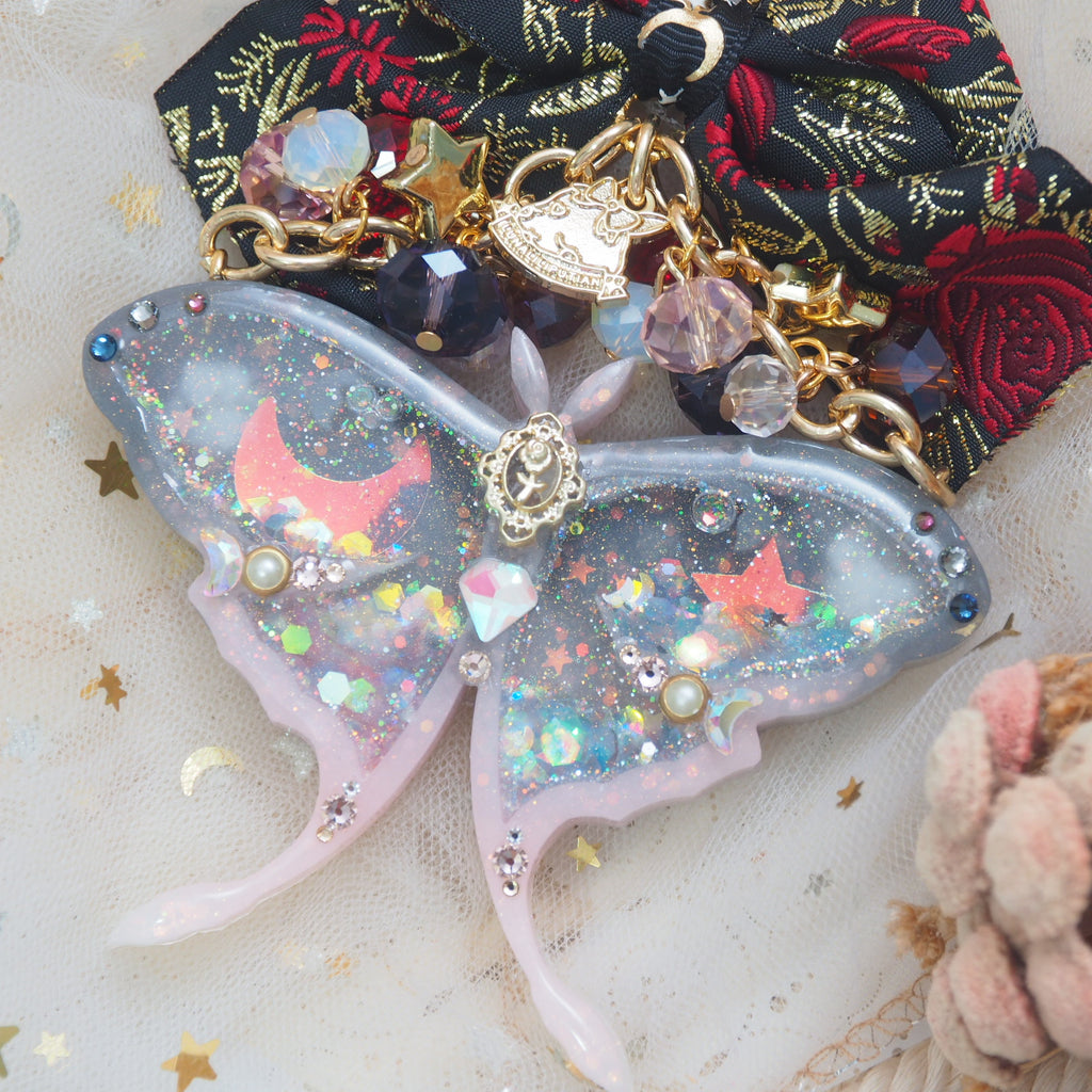 Sylvan Spells Luna Moth Charm