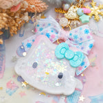 Winter Kitty Shaker Charm