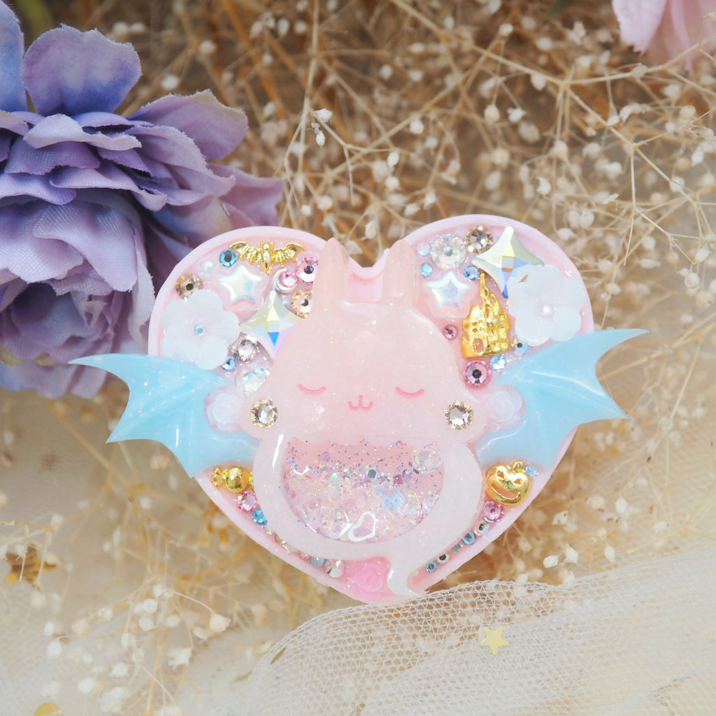 Ghostie Bun Heart Grip (Carnival)