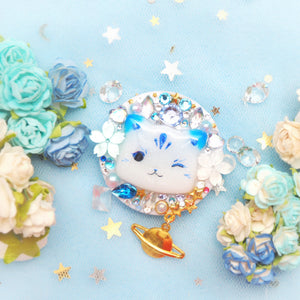 Porcelain Cat Phone Grip