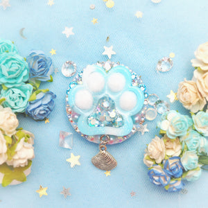 Ocean Dreaming Toebeans Poof Paw Phone Grip