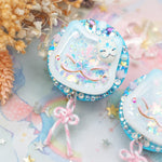 Winter Kitsune Grips (with mini mask)