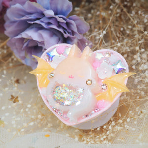 Ghostie Bun Heart Grip (Marmalade)