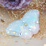 Evening Sky Moth Shaker Barette