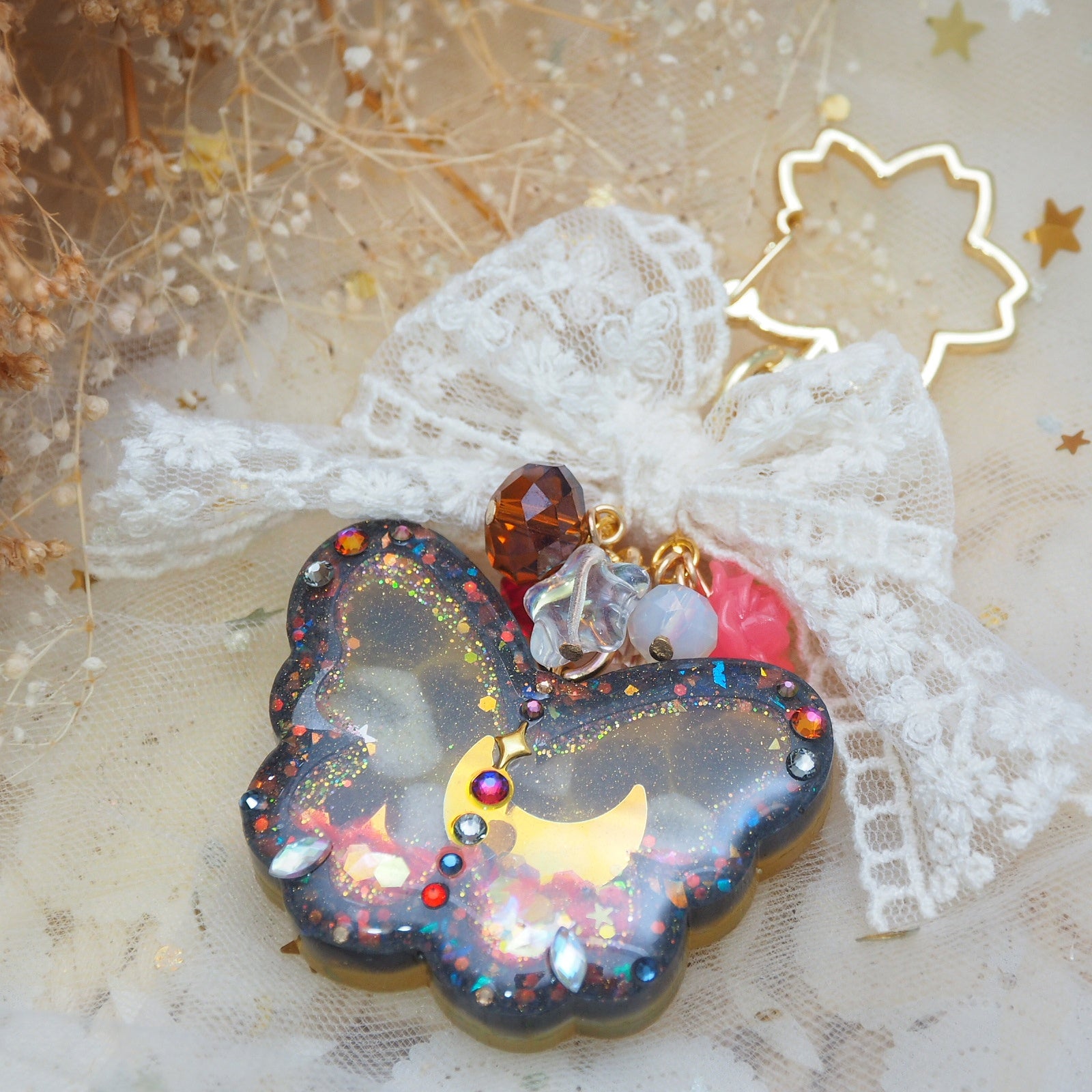 Small Lepidoptera Monarch Charm