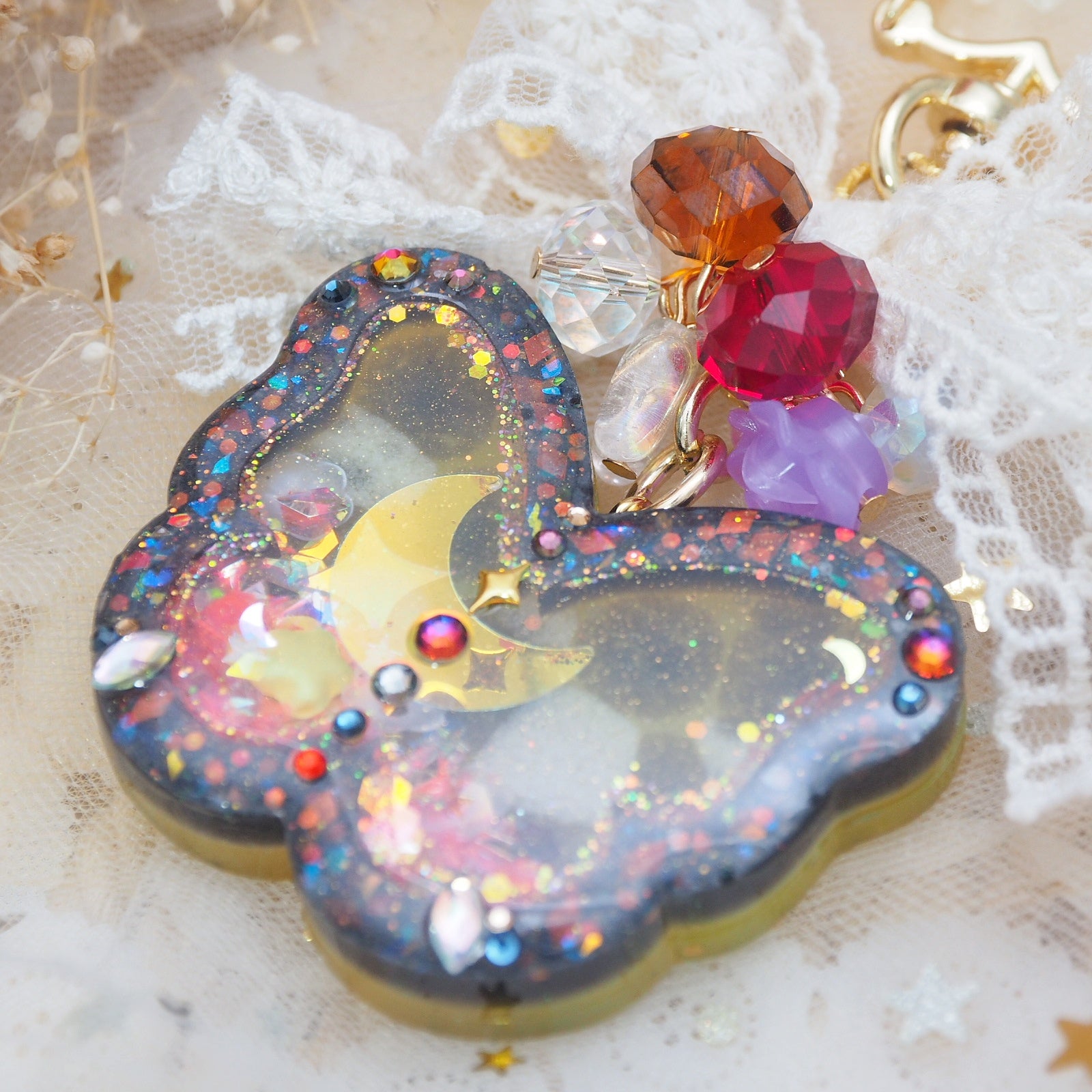 Small Lepidoptera Monarch Charm