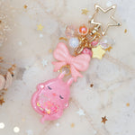Cherry Drop Ghostie Bun Charm