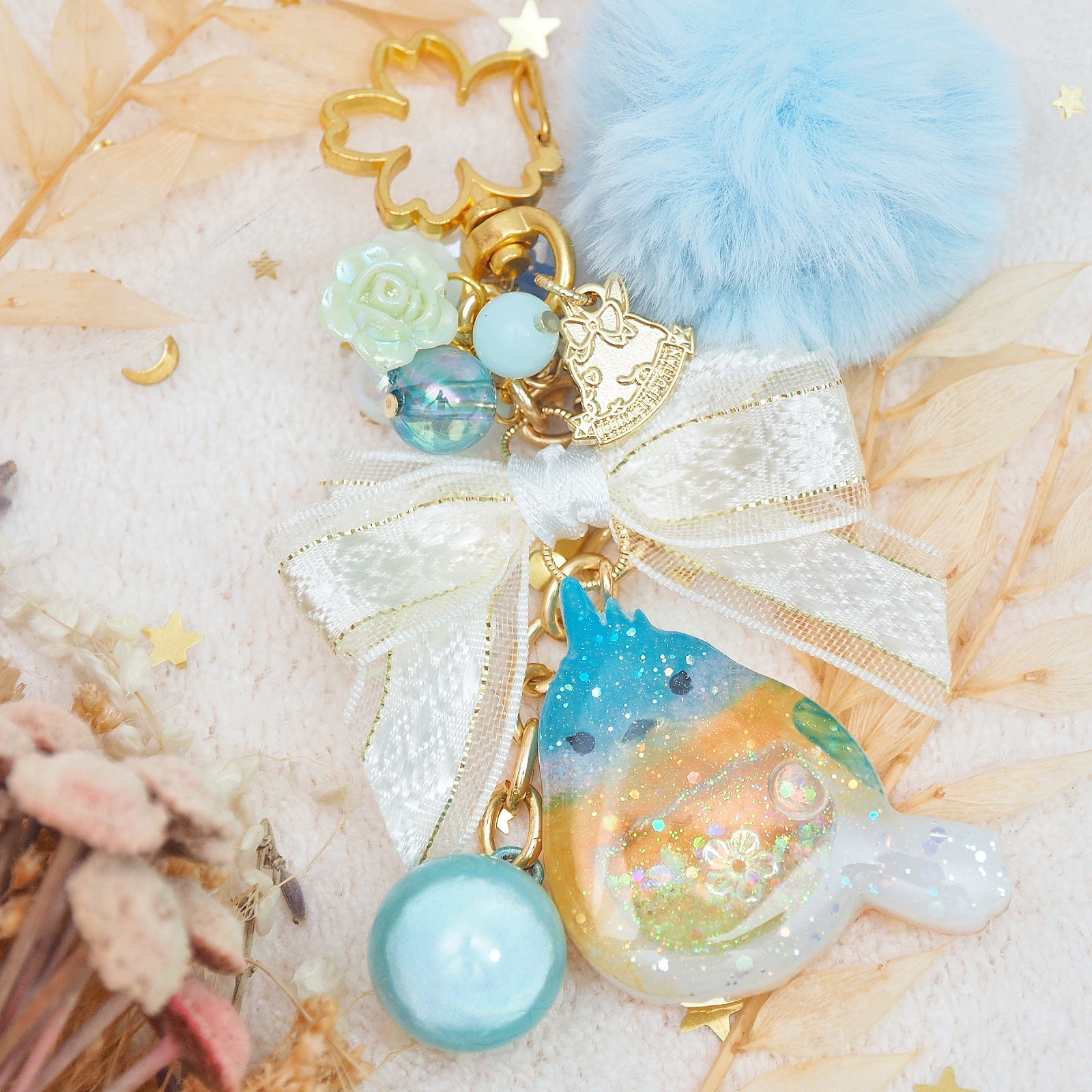 Eastern Blue Birb Charm