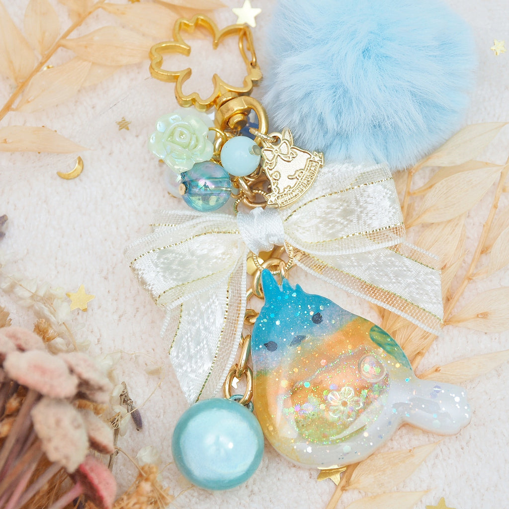 Eastern Blue Birb Charm