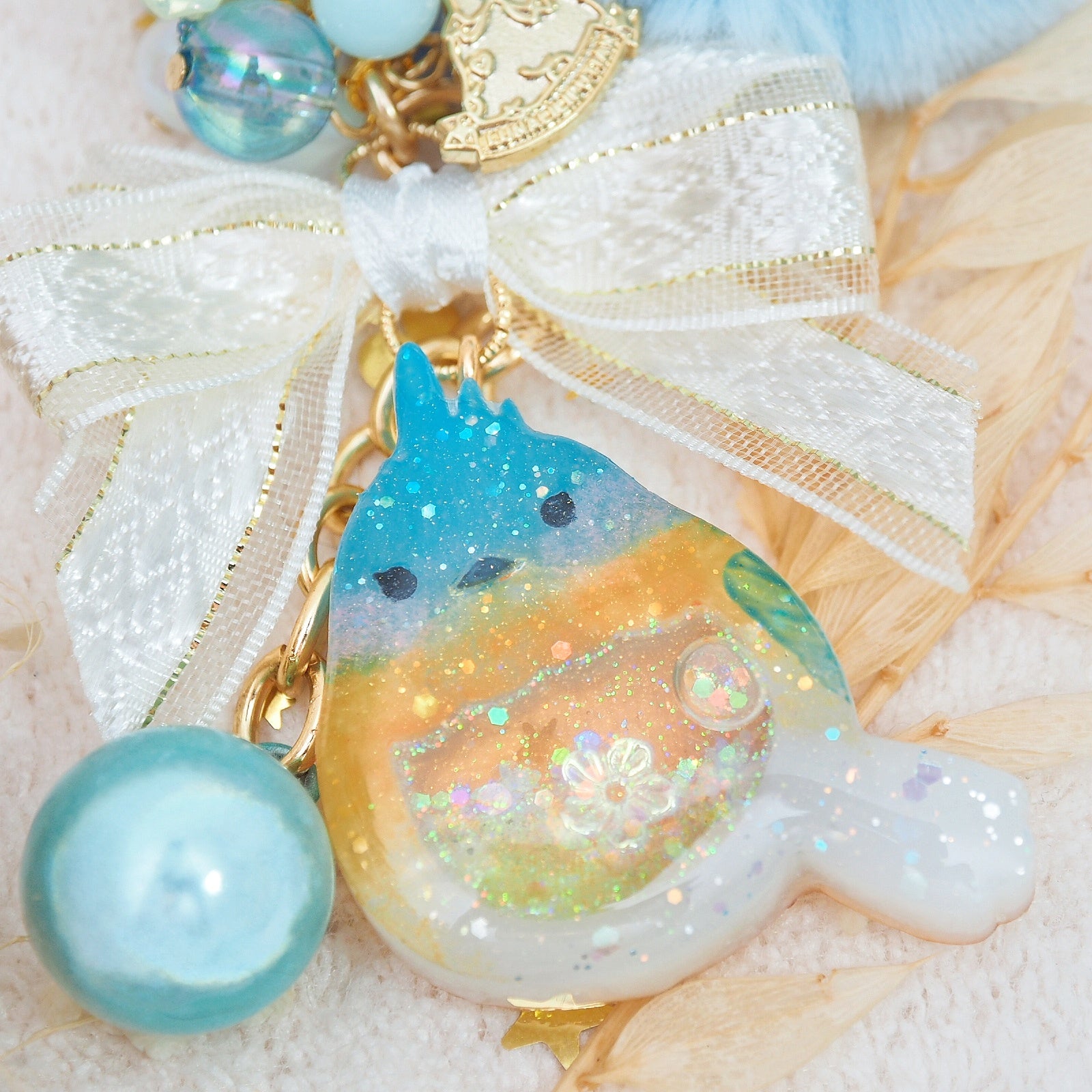 Eastern Blue Birb Charm