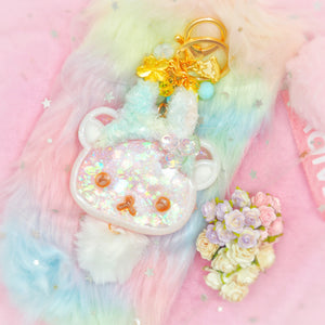 Springtime Bunny Kuma Chunky Shaker Charm