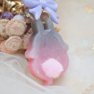 Black Cherry Ghostie Bun Charm