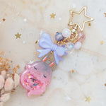 Black Cherry Ghostie Bun Charm