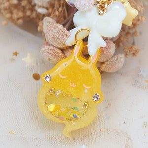 Honey Ghostie Bun Charm